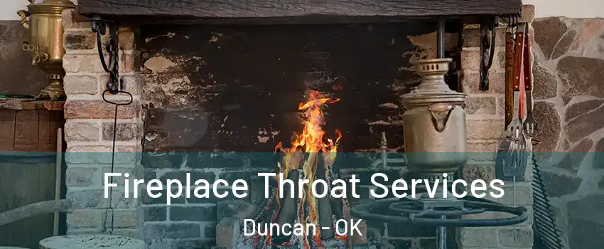  Fireplace Throat Services Duncan - OK