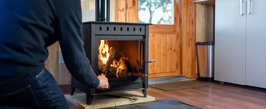 Open Hearth Wood Fireplace Installation in Duncan, OK