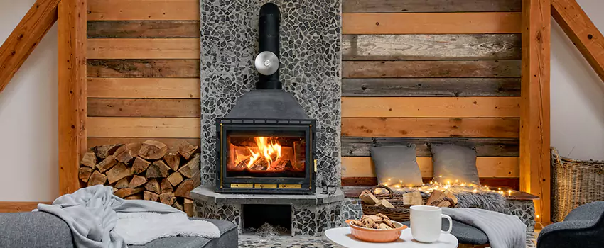 Thelin Hearth Products Direct Vent Gas Stove Fireplace Inspection in Duncan, Oklahoma